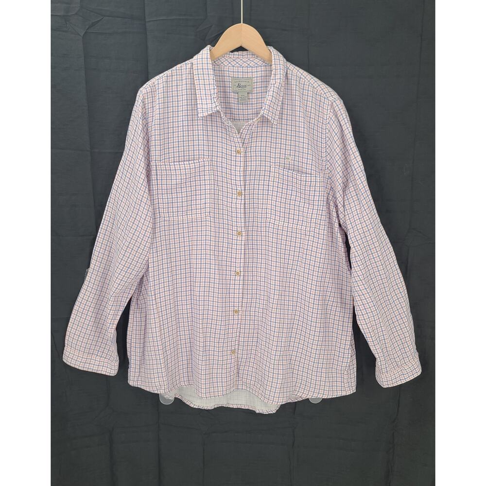 G.H. Bass men's plaid button down plaid Academia NWT Size XXL preppy gorpcore